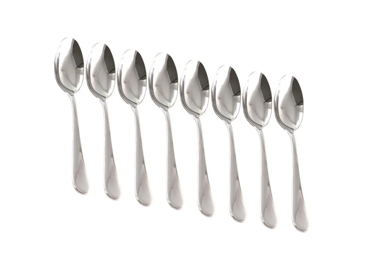 Martha Stewart Everyday 8 Piece Stainless Steel Dinner Spoon Set