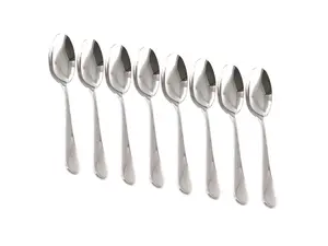 Martha Stewart Everyday 8 Piece Stainless Steel Dinner Spoon Set