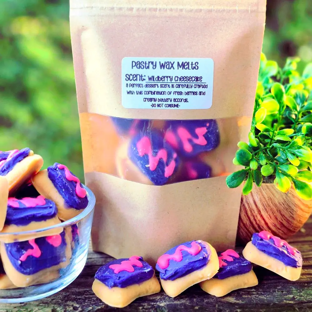 Mini Poptart Bite Wax Melts Wildberry Cheesecake Mini Poptart Bite Wax Melts Wildberry Cheesecake