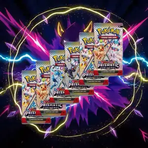 (x6) Prismatic Evolutions Booster Packs (LIVE RIP)