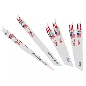 Milwaukee SAWZALL General Purpose Reciprocating Blade Set (6-Piece)