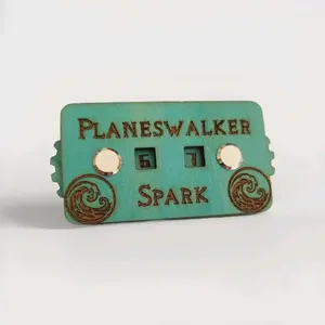 Handmade Wooden 0-99 Life Counter – Metal Hardware & Vibrant Stain - MTG