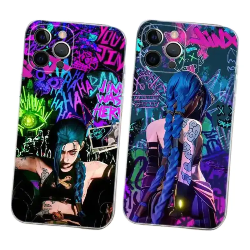 CASETiFY Jinx Graffiti Case / iPhone15用 Arcane Jinx Graffiti Tough Cases, Phone Case. - Etsy