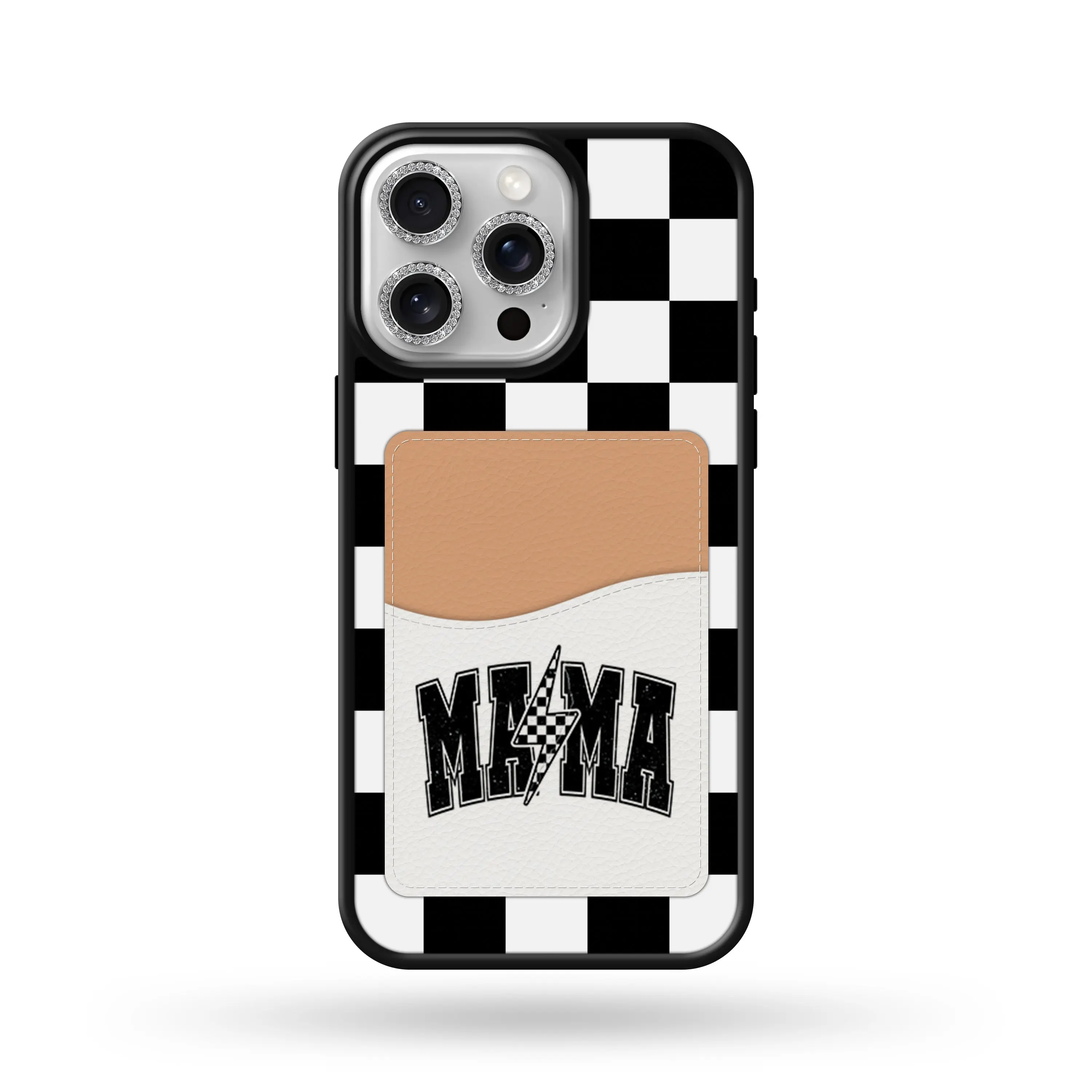Checkered Mama Wallet Phone Case Checkered Mama Wallet Phone Case