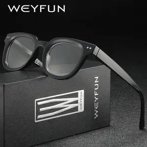 WEYFUN Fashionable And Popular Oval Men'S Reading Glasses Lightweight Durable High Quality Eyewear Glasses Enhance Visual Comfort, Making Them A Great Gift For Thanksgiving And Christmas