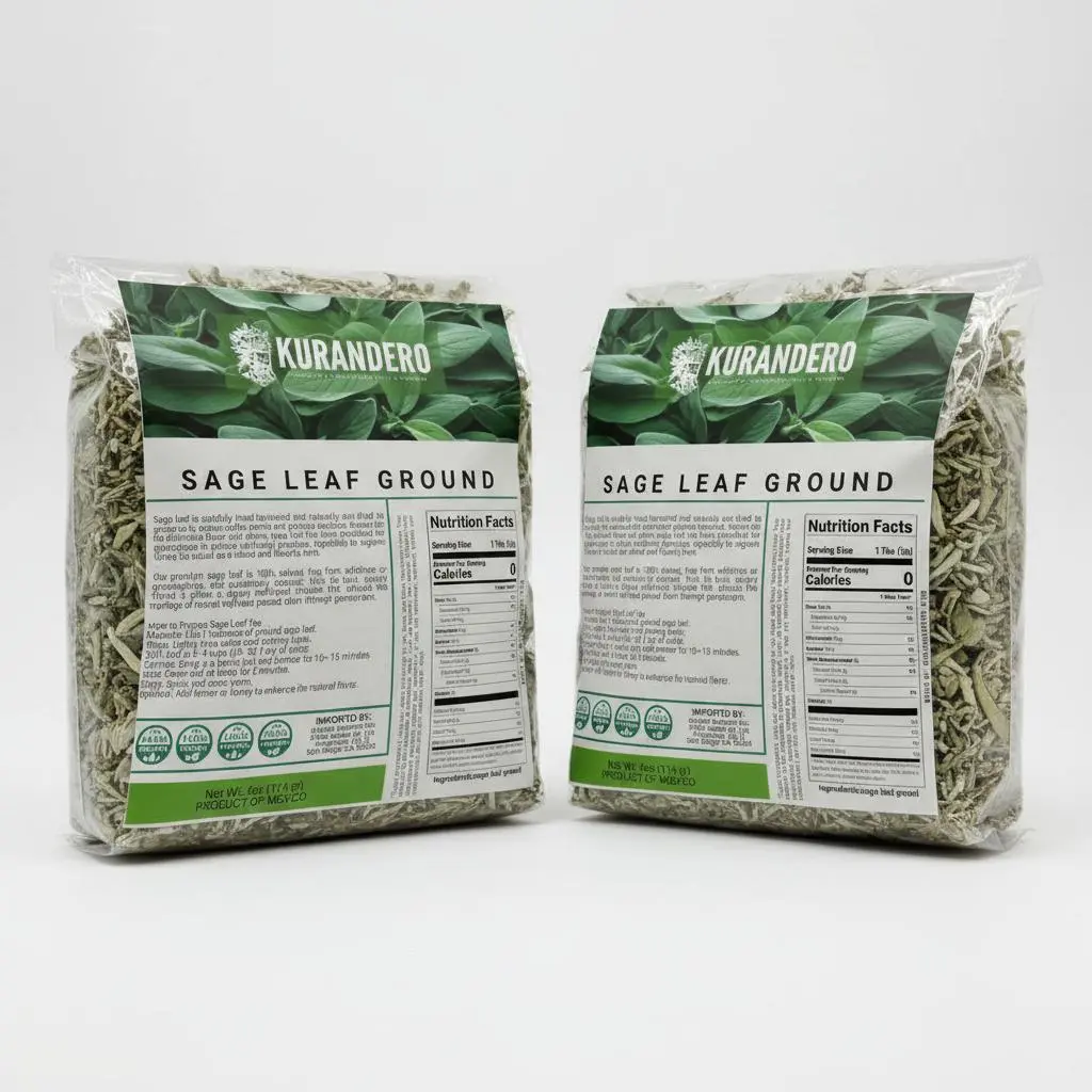 Kurandero Ground Sage Leaf 4 oz | 2 bags