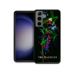 Anime Cute Arcane Graffiti Jinx Eko Vi Phone Case for Samsung Galaxy A15, A13 A14 A16 A21 A22 A23 A25 A26 A31 A32 A33 A34 A35 A36 A42 A51 A52 A53 A54 A55 A56 A73 5G Shockproof Cover