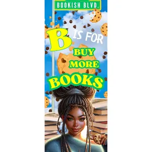 "Bookie Monster" Black Women/BIPOC Bookmark