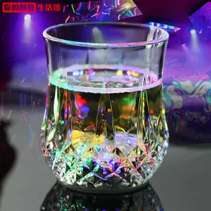 Glow Pineapple Wine Glass - Unbreakable, Wear-Resistant, Impact-Resistant, Sensor-Activated Light-Up Cup for Home Parties & Bars