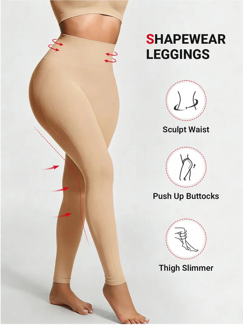 Product Introduction of VVL Women's Yoga Leggings High-Waist Seamless Regular-Length Pants Comfortable Casual Sportswear Basic Style for Everyday Wear 7