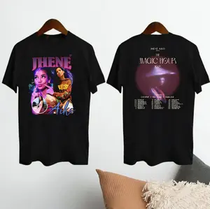 Jhene Aiko T-shirt , Sweatshirt, Hoodie - 90s Vintage Fan Gear - Unisex Concert Apparel - Magic Hour Tour