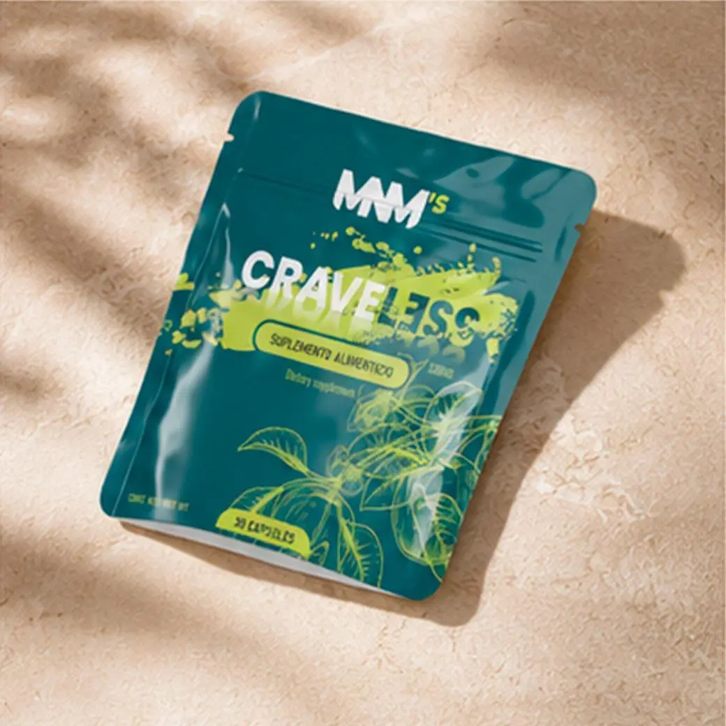 MNM's CraveLess Plant-Based Dietary Supplement | L-Carnitine, Apple Cider Vinegar, Green Tea, Guarana & Fucus | 30 Capsules