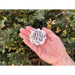 Quest Fantasy Squad Broccoli Funny Cat, Fourth Wing sticker, Basgiath War College, Violet Sorrengail, Dragon Rider sticker, Fourth Wing Merch