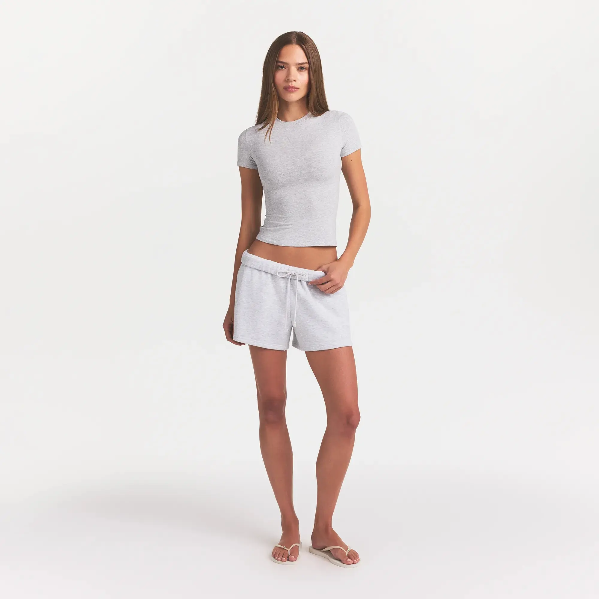 SKIMS COTTON JERSEY T-SHIRT