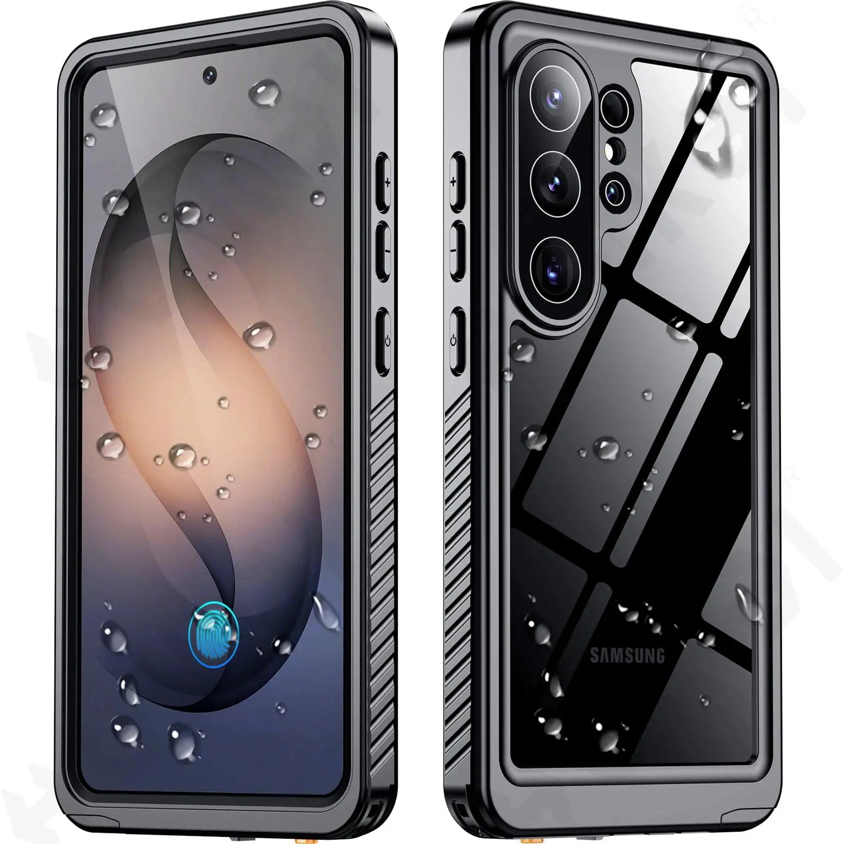 HAY IP68 Shellbox Waterproof Case For Samsung Galaxy S26 S25 FE Ultra S24 S23 A17 A56 A36 Metal Aluminum Swimming Phone Luxury Cover