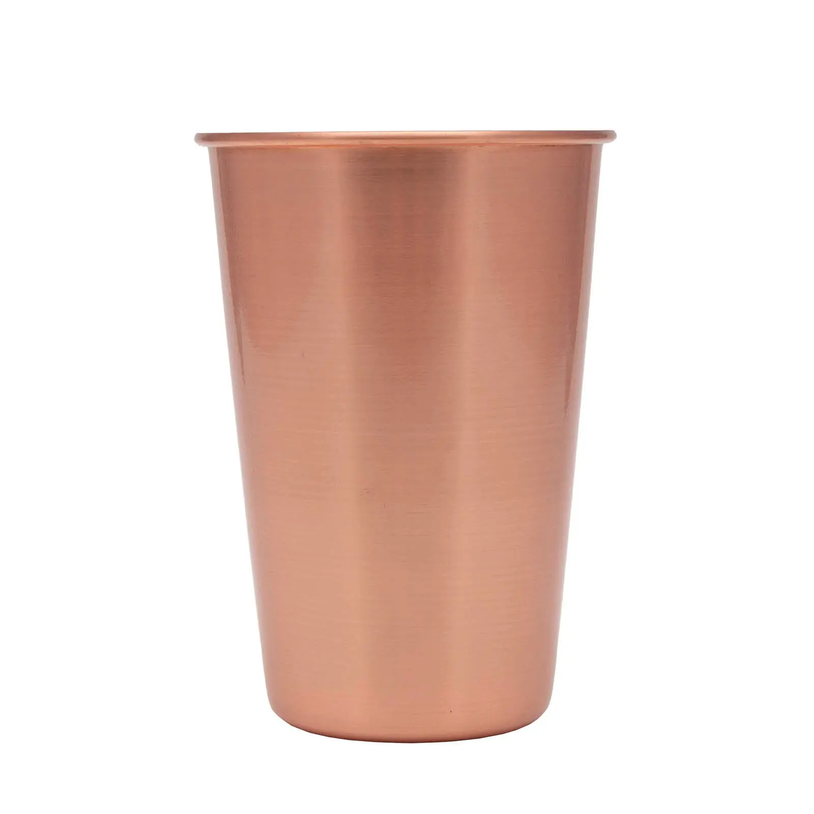 BarConic® Copper-Plated 18oz Tumbler - Classic Aesthetic Copper Mug for Cocktails, Kitchenware Drinkware for Drinks, Drink, Copper Mugs