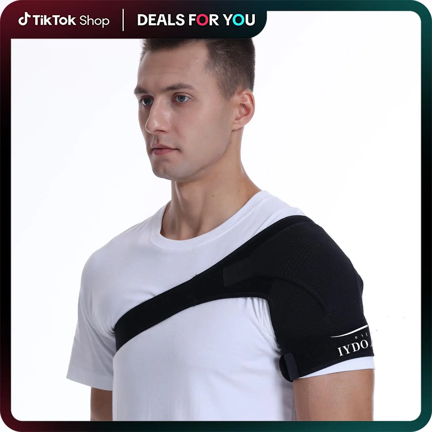 IYDoaMea 1pc Shoulder Brace For Torn Rotator Cuff, Shoulder Relieve Fatigue Support And Compression For Men And Women - Sleeve Wrap For Shoulder Stability And Recovery Healthcare Tool Healthcare Tool Healthcare Tool Outdoorfun dealsforyoudays