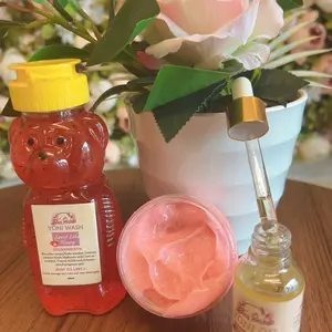 Feminine Wash & Yoni Soap Bar & Yoni Oil for Women pH Balance, Yoni Wash for Vaginal Moisturizing Remove Odor, 5.07 Fl.Oz Intimate Wash 1 Fl.Oz Organic Feminine Oil & 3.53oz Yoni Bar (Peach) Sensitive