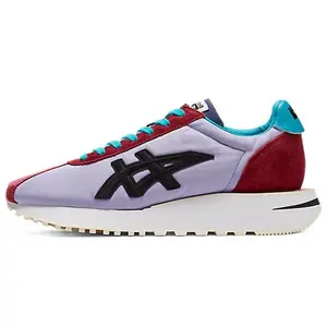 Onitsuka Tiger Moage MO Low-Top Running Shoes for Men and Women - Comfortable, Durable, Lightweight in Purple-Red Trending Shoes, House White Official Shoes to Get / Maison Mihara Verifiable, with credentials and supporting global authentication