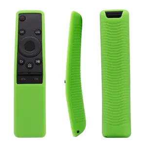 2 Pack Remote Control Cover for Samsung TV Remote BN59 Series, Night Light Silicone Protective Case for Samsung Remote Controller, Shockproof Anti-Scratch Remote Skin Shell