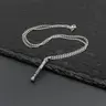 LSW Mini Lightsaber Necklace - Zinc Alloy Jedi Pendant, Casual Short Necklace Chain, Durable Alloy for Daily Use, Buy 1 Get 1 FREE LSW Inspired Gift for Cosplay