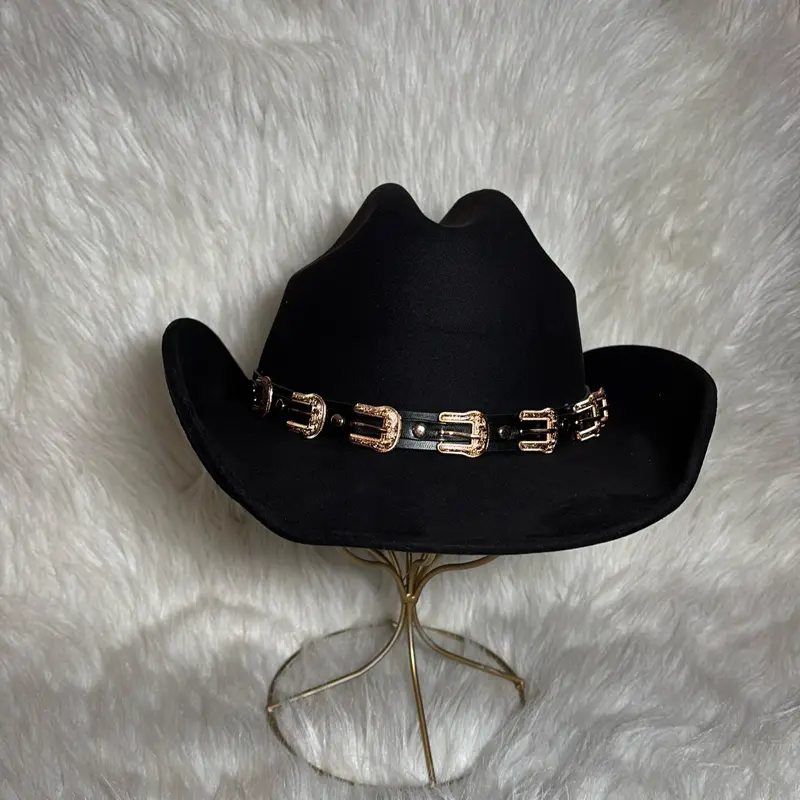Black western cowboy hat