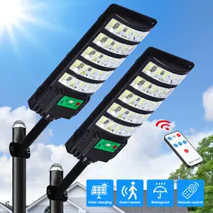 Solar Integrated Courtyard Light Strip with Remote Control Outdoor Lighting Solar Light With Panel Solar Motion Courtyard Illumination Garden Lighting Contemporary Solarpowered Remotecontrolled Light Energyefficient Security Lighting