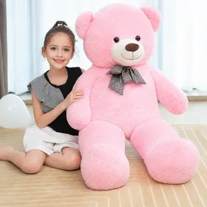 CHUBBYJOY Giant Teddy Bear Plush Toy 43"47"55" Big Bear Cuddly Stuffed Animal Perfect Gift for Kids, Girlfriend, Christmas, Valentine's Day, Graduation, Birthday