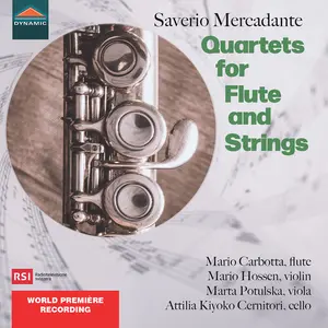 Mario Carbotta - Quartets for Flute & Strings  [COMPACT DISC - CD]