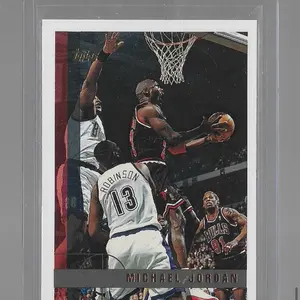 1997-98 Topps #123 Michael Jordan Basketball Trading Card