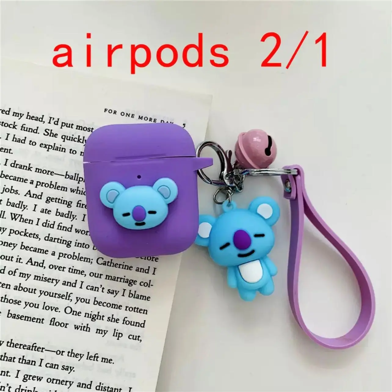 Case AirPods Keychain Selicone