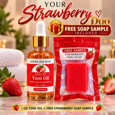 Strawberry Oil for skin with essential oil