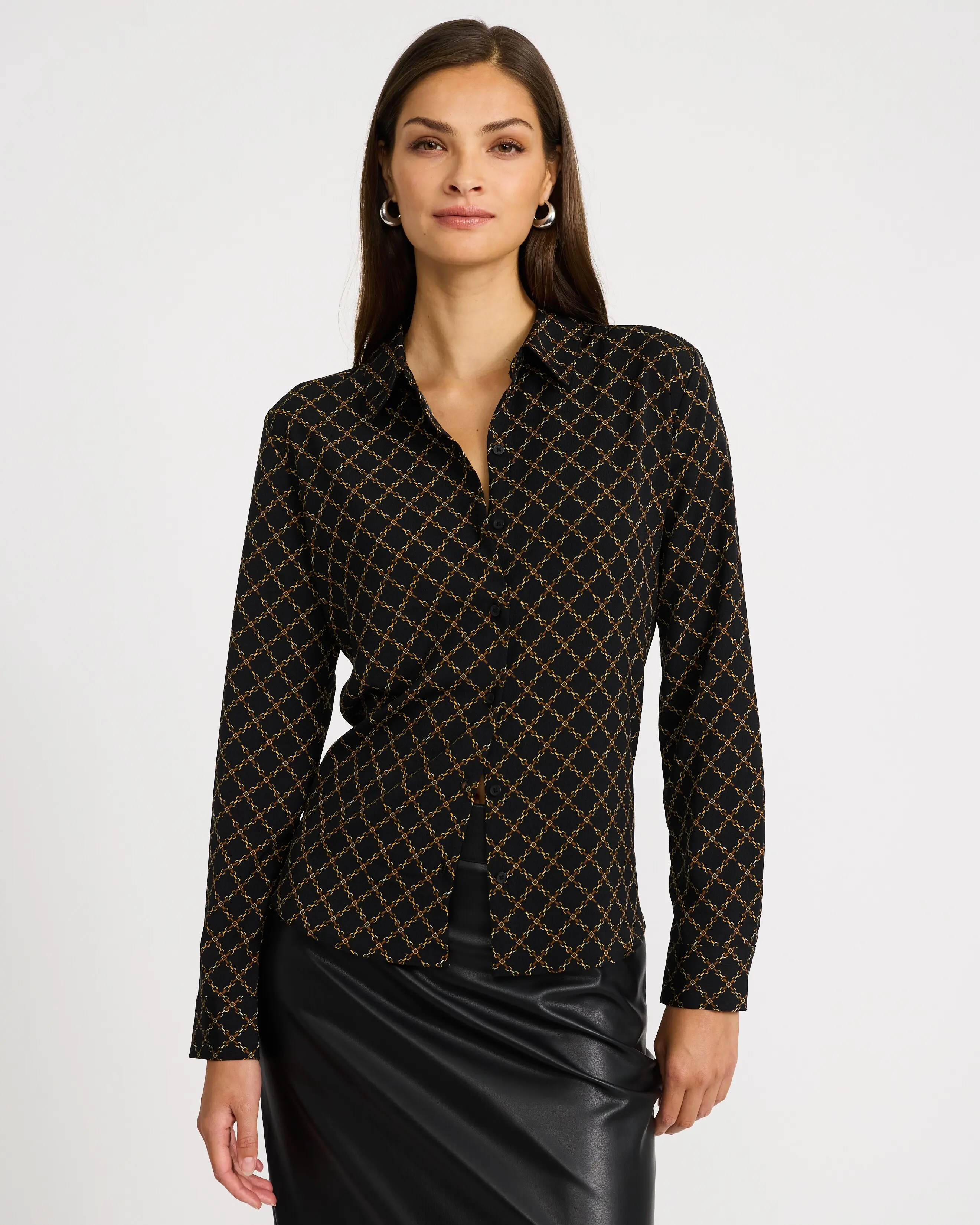 Express Printed Relaxed Portofino Shirt