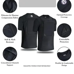 Concealed Body Soft Armor T-Shirt Concealed Body Soft Armor T-Shirt