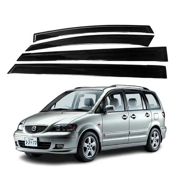 Fits for Mazda 5 2006-2015 Acrylic Side Window Visor Sun Rain Deflector Guard