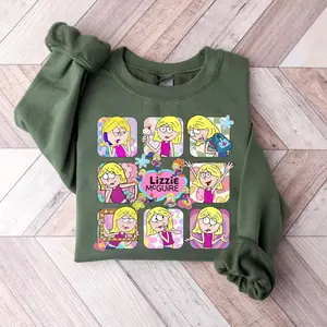 Retro 90s Lizzie McGuire Shirt, Cartoon Lizzie McGuire Cartoon Shirt, Cartoon Lizzie McGuire Shirt, Lizzie Shirt,Lizzie McGuire Sweatshirt  WS