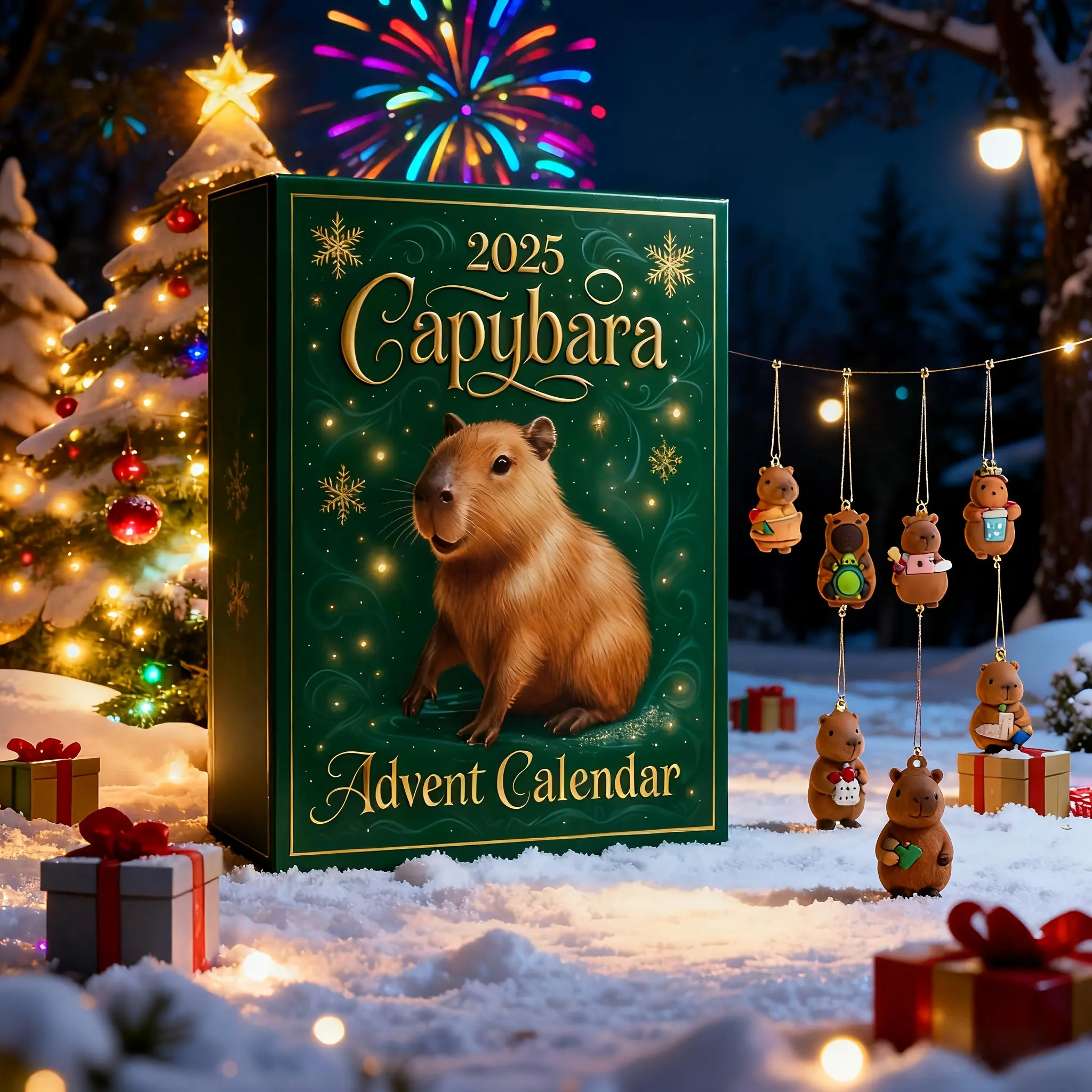 3D Christmas Advent Calendar - 24 Adorable Collectible Dolls 🎁, Ideal for Holiday, Halloween, Christmas & New Year Gifts