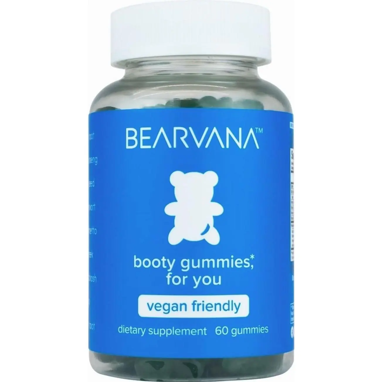 BEARVANA Peach Support Women’s Multivitamin Gummies | Herbal Gummy Vitamins for Women with Fenugreek, Maca, Ginseng & Ginger | Supports Feminine Wellness, Vitality & Energy | Berry Flavor | 60 Gummiesundefined