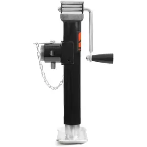 Weld- Side-Wind Jack | Adjustable Drop  | Heavy Duty | 5000lb Capacity | Trailer Stabilizing Jack for RVs, Campers, & Utility  | BD-SW-5000-WD