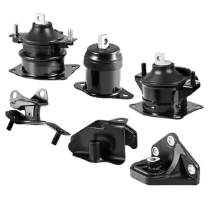VEVOR Engine Motor Mount and Transmission Mount Kit Replacement, Set of 6, Compatible with 2003-2007 Honda Accord 2.4L L4, Replace OE# A4526HY, A4517, A4516, A4510, A4509, A4542, Secure Support