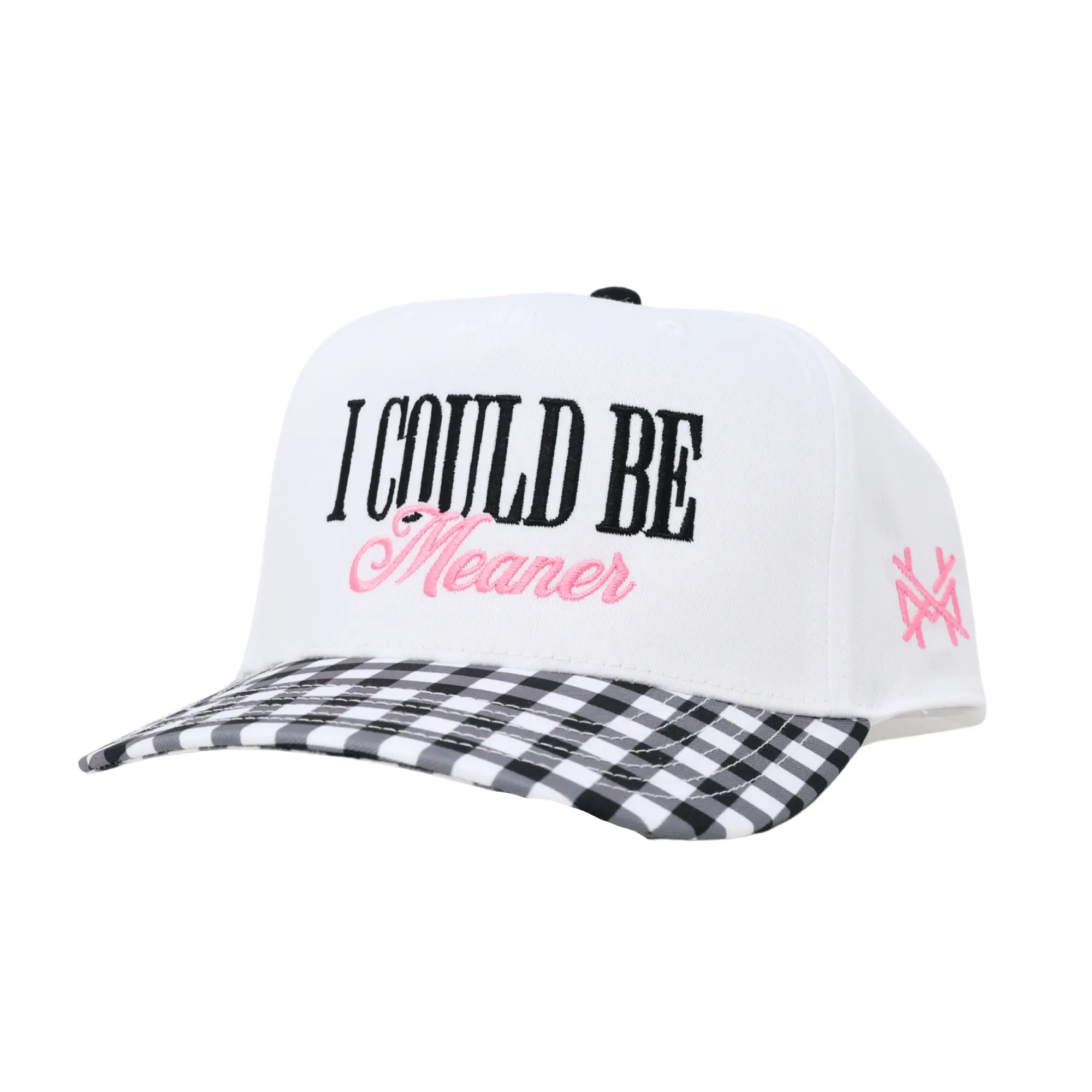 Retro Black Check/White