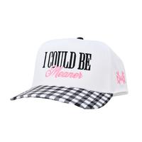 Retro Black Check/White