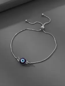 1 Piece Creative Adjustable Eye Design Lin Bracelet, Temperament Casual All-match Jewelry for Girls Gift, Female Classic Fashion Accessories for Daily Wear, High Quality Bracelet, Pretty Bracelet, Trendy Jewelry, Modern Fashion Accessories