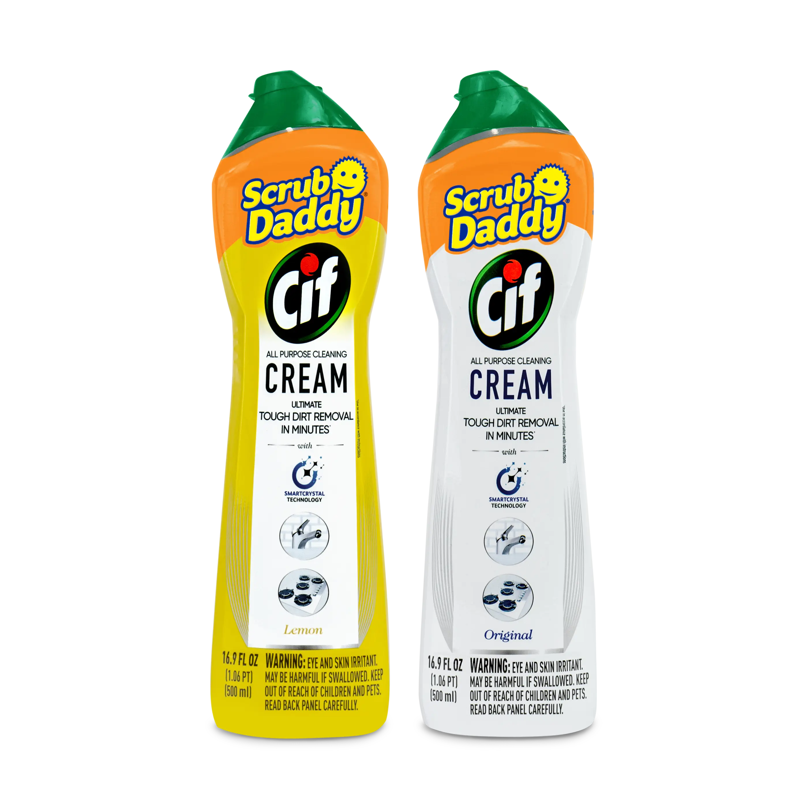 Scrub Daddy Cif All Purpose Cream Cleanser - Original Formula for Household Cleaning - Effective for Dirt Removal