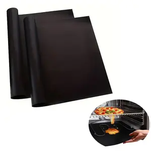 Non-stick Oven Mat, 2 Counts/set Reusable Oven Liner, Thick Oven Liners for Bottom Of Oven, Baking Mat, Kitchen Accessories for Outdoor Picnic