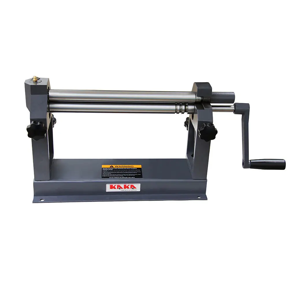 Slip Roll Machine,Sheet Metal Roller Machine With Two Removable Rollers, 12-Inch Slip Roll Roller Metal Plate Bending Round Machine, Slip Roll Machine capacity of 22 Gauge Steel W01-1222