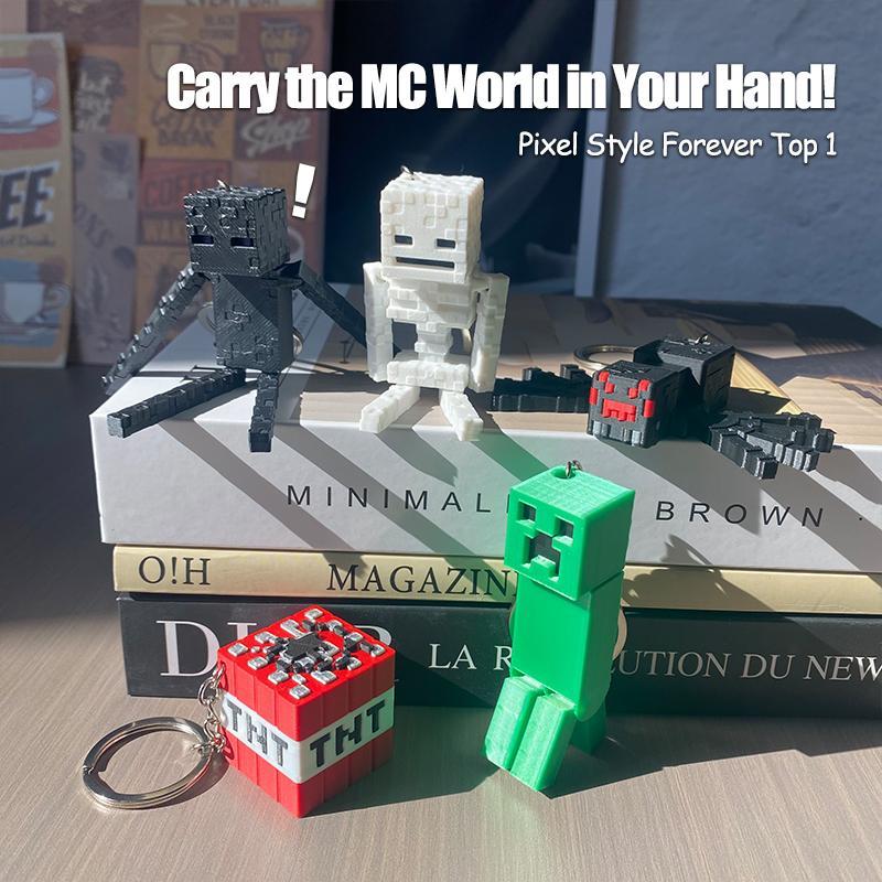 Five-Piece Decorative Character Figurine Set — A gamer’s delight, suitable for home and desktop decor; a gift that appeals to little boys