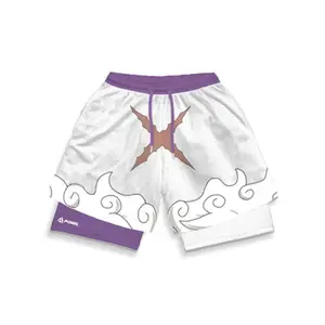 X-MARK WHITE CONTRAST PERFORMANCE SHORTS