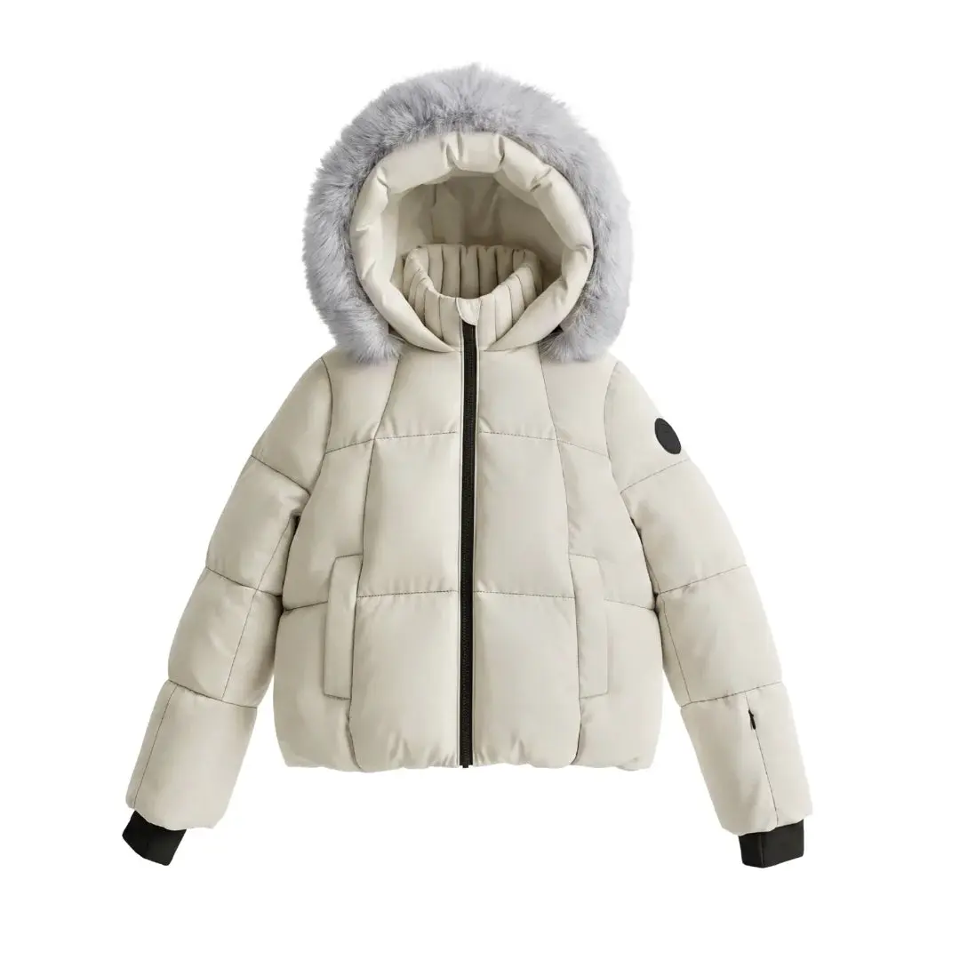 Pramie Fluted Neck Bomber Beige 10-18