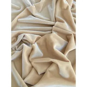 Champagne Stretch Velvet